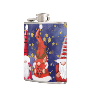 Vinyl ummantelte Flasche, 6 oz. Flachmann