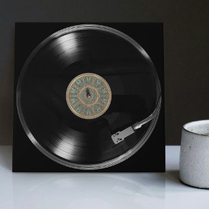 Vinyl Vintag Retro Record Design Fliese
