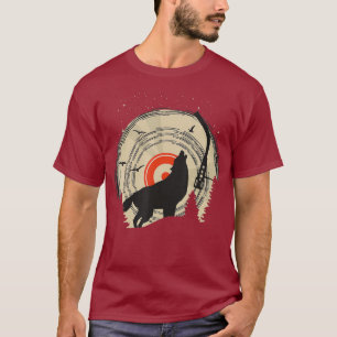Vinyl Wolf Record DJ Disk Jockey T-Shirt