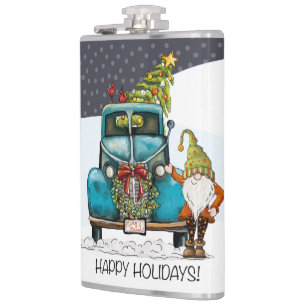 Vinyl Wrapped Flask, 8 oz. Flachmann