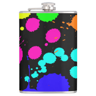 Vinyl Wrapped Flask, 8 oz. Flachmann