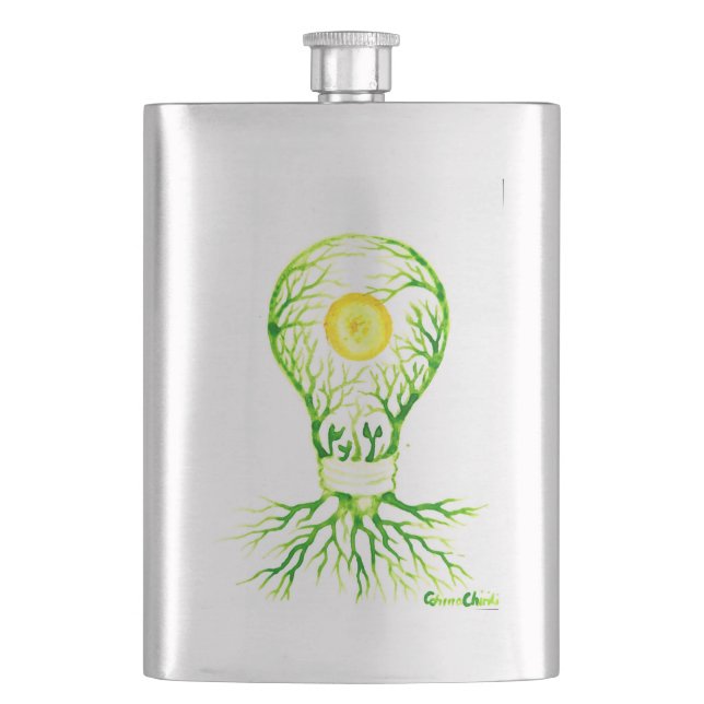 Vinyl Wrapped Flask Flachmann (Vorderseite)