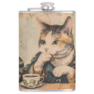 Vinyl Wrapped Flask Flachmann