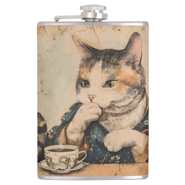 Vinyl Wrapped Flask Flachmann (Vorderseite)