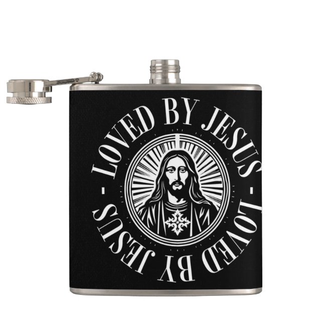 Vinyl Wrapped Flask Flachmann (Geöffnet)