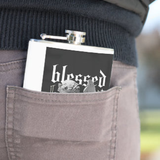 Vinyl Wrapped Flask Flachmann