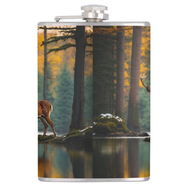 Vinyl Wrapped Flask Flachmann (Vorderseite)