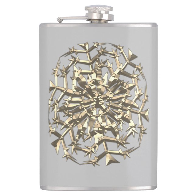 Vinyl Wrapped Flask Flachmann (Vorderseite)
