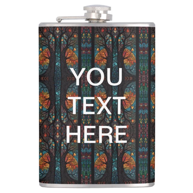 Vinyl Wrapped Flask Flachmann (Vorderseite)