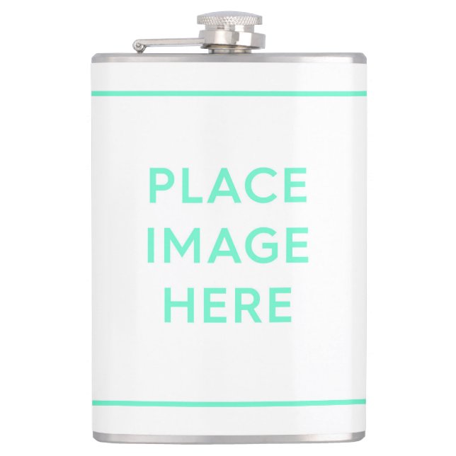 Vinyl Wrapped Flask Flachmann (Vorderseite)