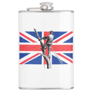 Vinyl Wrapped Flask Flachmann