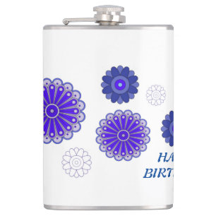 Vinyl Wrapped Flask Flachmann