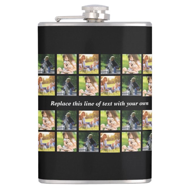 Vinyl Wrapped Flask Flachmann (Vorderseite)