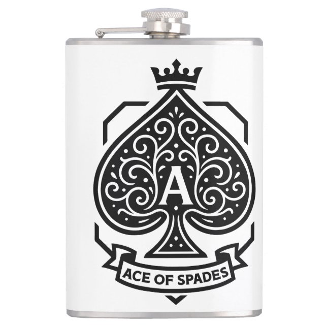 Vinyl Wrapped Flask Flachmann (Vorderseite)