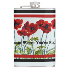 Vinyl Wrapped Flask Flachmann