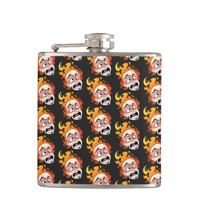 Vinyl Wrapped Flask Flachmann (Vorderseite)