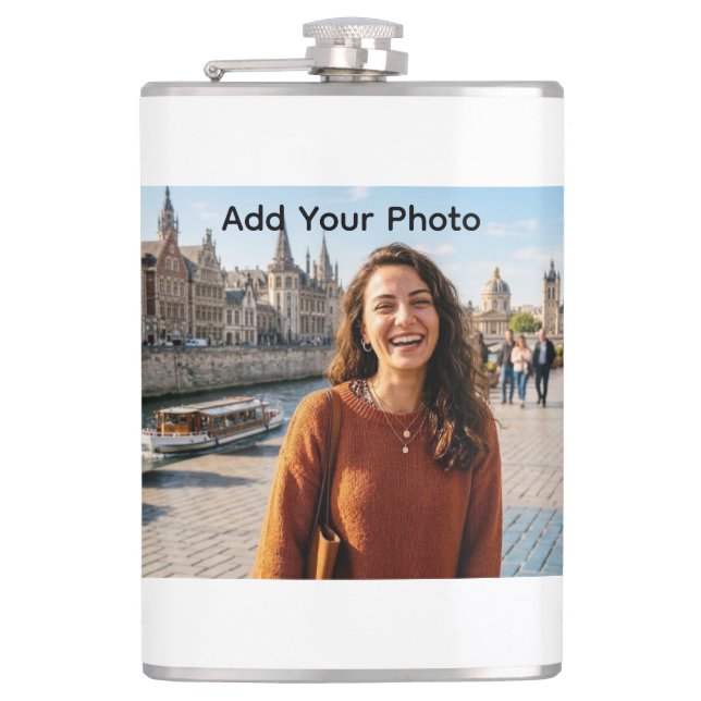 Vinyl Wrapped Flask Flachmann (Vorderseite)