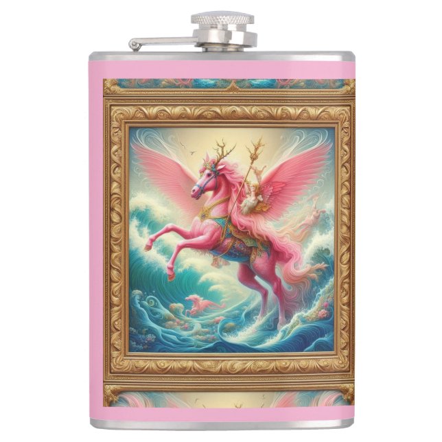 Vinyl Wrapped Flask Flachmann (Vorderseite)