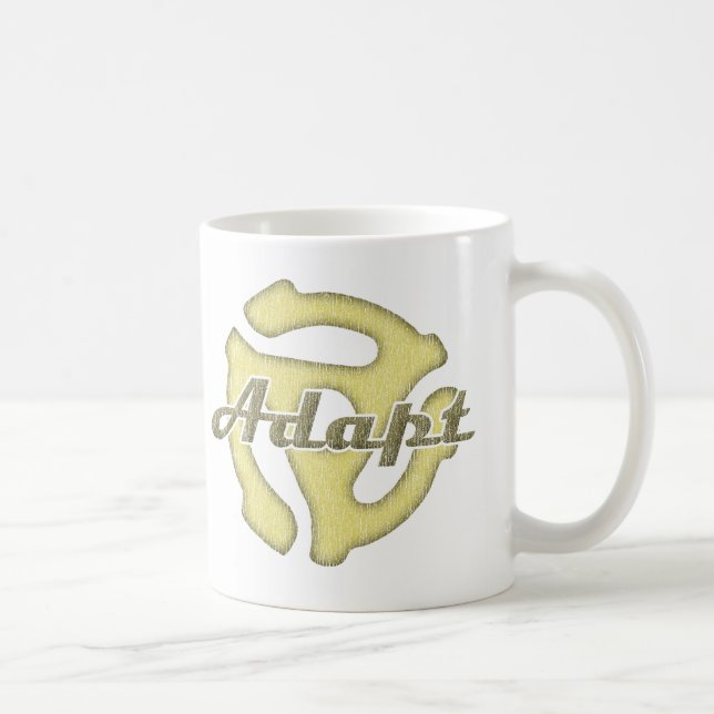Vinylaufzeichnung 45 tasse (Rechts)