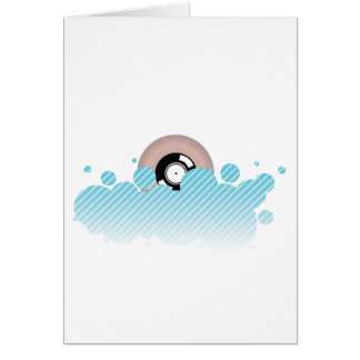 Vinylaufzeichnungs-Wolke - DJ-Disc-Jockey-Musik