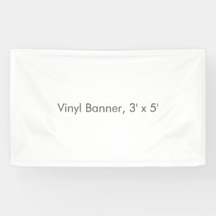Vinylbanner, 90 cm x 150 cm banner