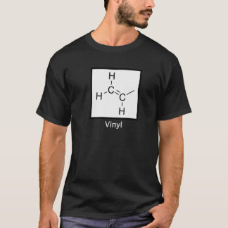 Vinylchemische Struktur T-Shirt