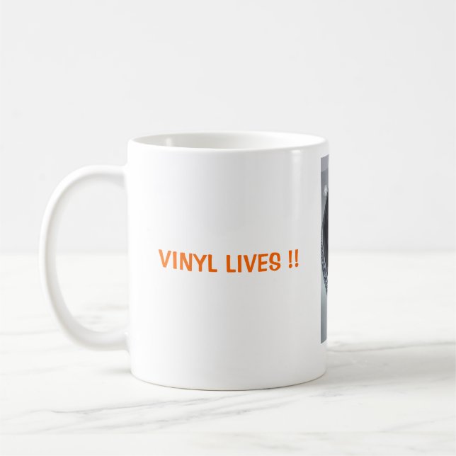 VINYLleben!! Tasse (Links)
