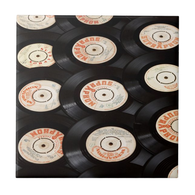VinylPlatten Fliese (Vorderseite)