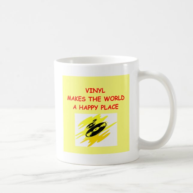 VinylPlatten Tasse (Rechts)