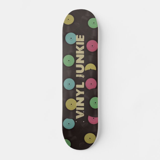 VinylSkateboard (exklusiv) Skateboard (Vorderseite)
