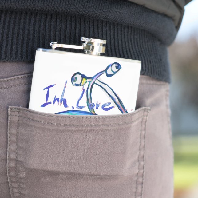 Vinylzuschnitte Flachmann (Beispiel)