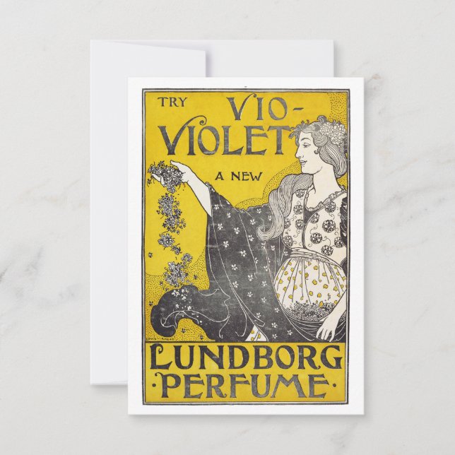 Vio-Violet Dankeskarte (Vorderseite)