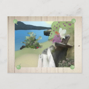 Viola am See Postkarte
