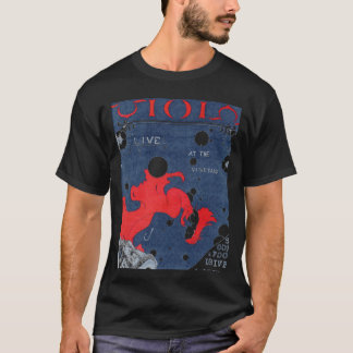 Viola am Weinberg-Plakat (Schwarzes) T-Shirt