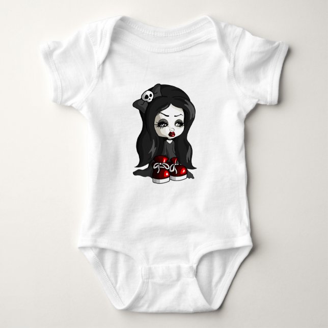 Viola Baby Strampler (Vorderseite)