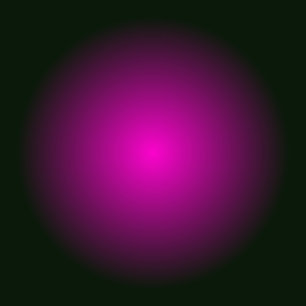 VIOLA BLACK Original Gradient Stretched Leinwand R