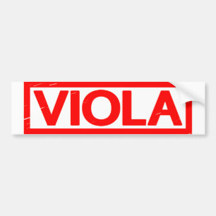 Viola Briefmarke Autoaufkleber