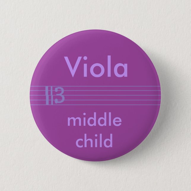 Viola-Button Button (Vorderseite)