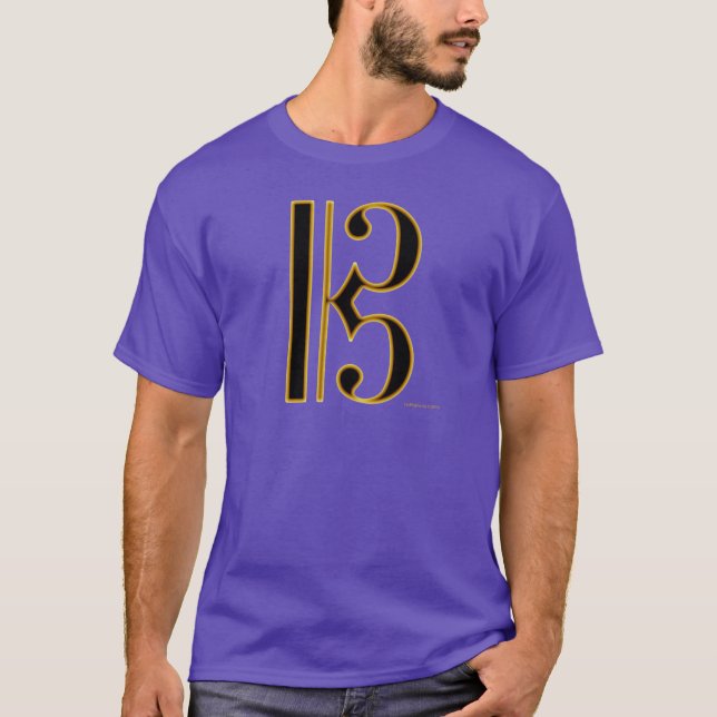 Viola Clef T - Shirt (Vorderseite)