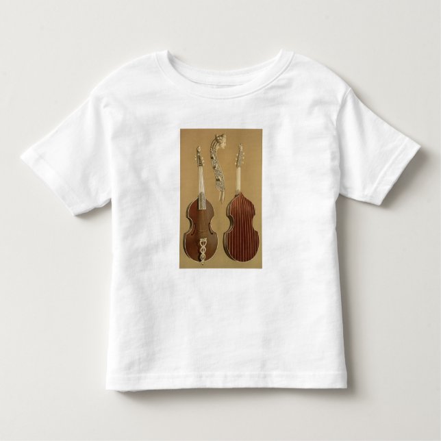 Viola-DA-Gambe oder Bass-viol, durch Joachim Kleinkind T-shirt (Vorderseite)