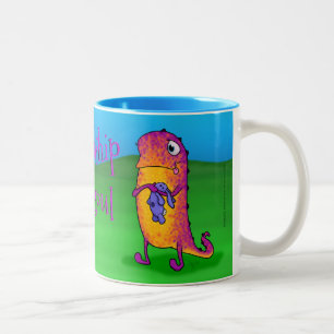 Viola das Monster, w/quote auf Tasse