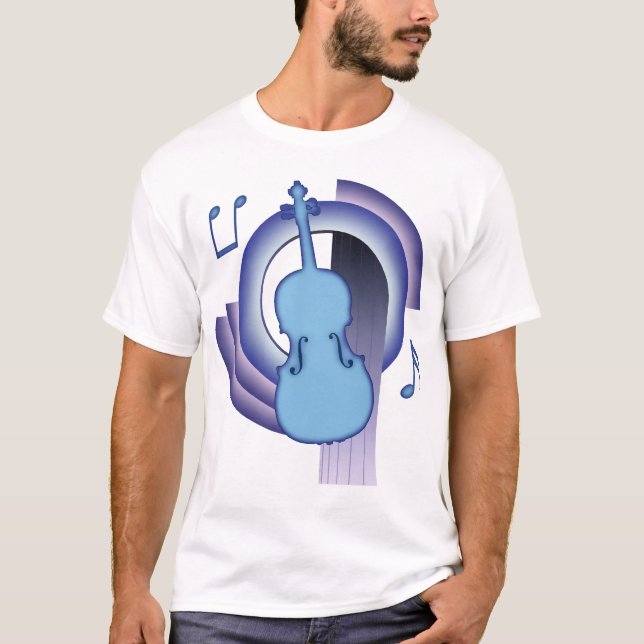 Viola Deco2 T-Shirt (Vorderseite)