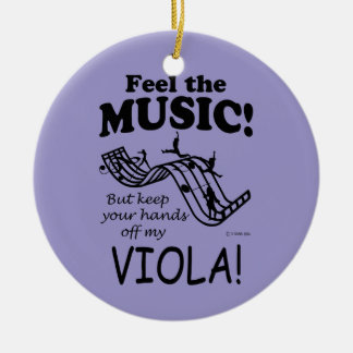 Viola Feel Musik Keramik Ornament