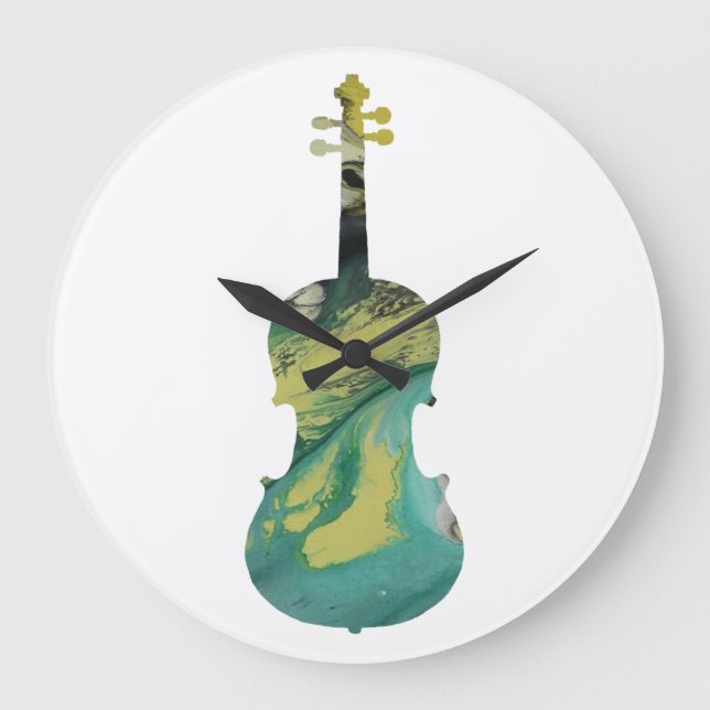Viola Große Wanduhr (Vorderseite)