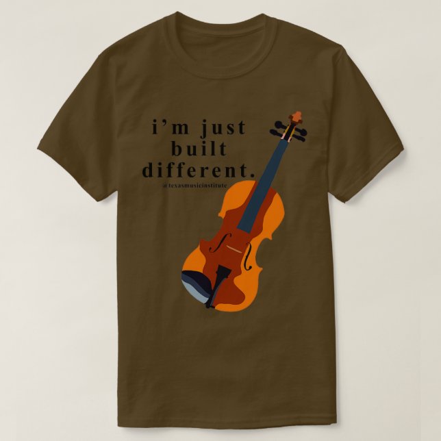 Viola Im hat gerade anders gebaut T-Shirt (Design vorne)