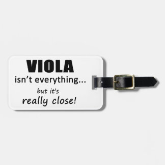 Viola ist nicht alles gepäckanhänger