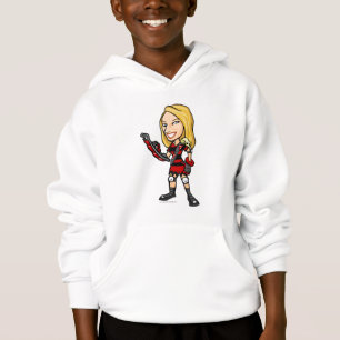 Viola Krawk Insel-Personal-Spieler Hoodie