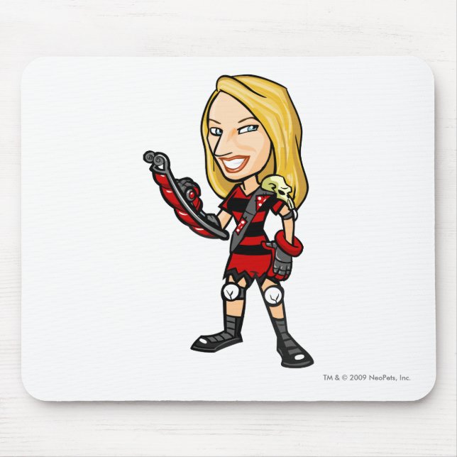 Viola Krawk Insel-Personal-Spieler Mousepad (Vorne)