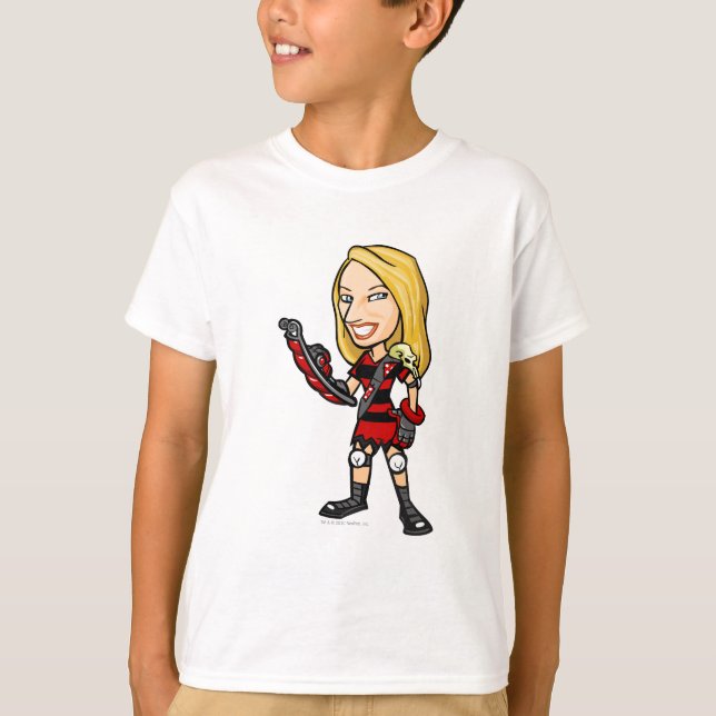 Viola Krawk Island Staff Player T-Shirt (Vorderseite)