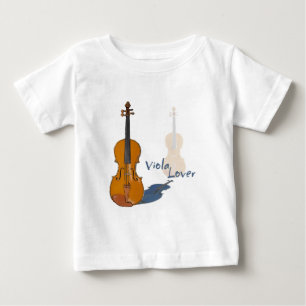 Viola-Liebhaber Baby T-shirt